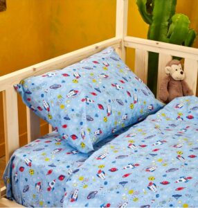 Set Bed Sheets-Kids-Cokitex-Space Bed Sheets