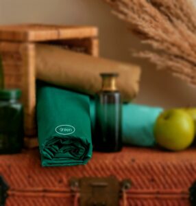 Fitted Sheet-SemiDouble-Monochrome-Cokitex-Angel-Green Bed Sheets 2