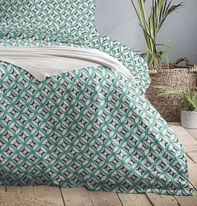 Set BedSheets-SemiDouble-Cokitex-Chess-Brown Bed Sheets 2